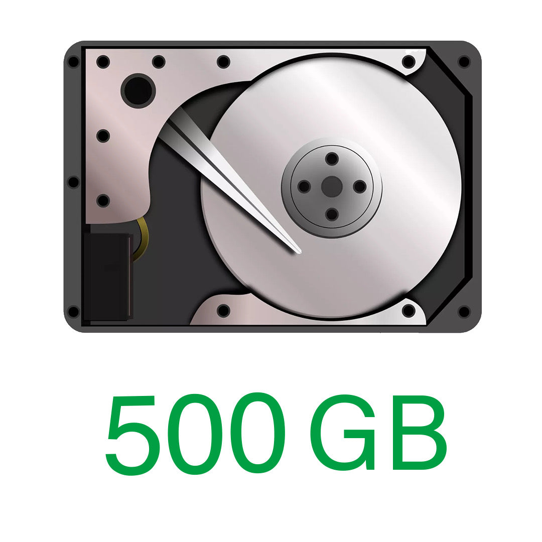 500GB HDD